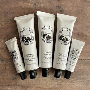 New Set of Diptyque Lotions and Creams
